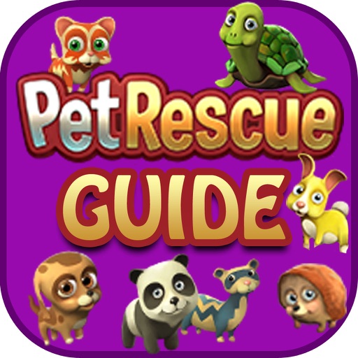 Guide for Pet Rescue Saga -All New Levels, Game Videos, Strategy,Tricks, Tips, Walkthroughs(Unofficial) icon