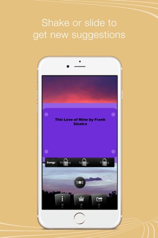 Atmospheric Song Suggestor – Shake for the perfect song screenshot 2