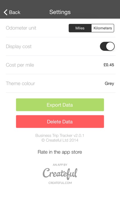 Business Trip Tracker - A Simple Mileage Log screenshot-3