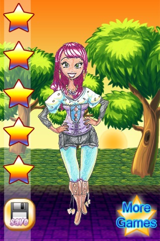 Sweet Christine DressUp screenshot 3