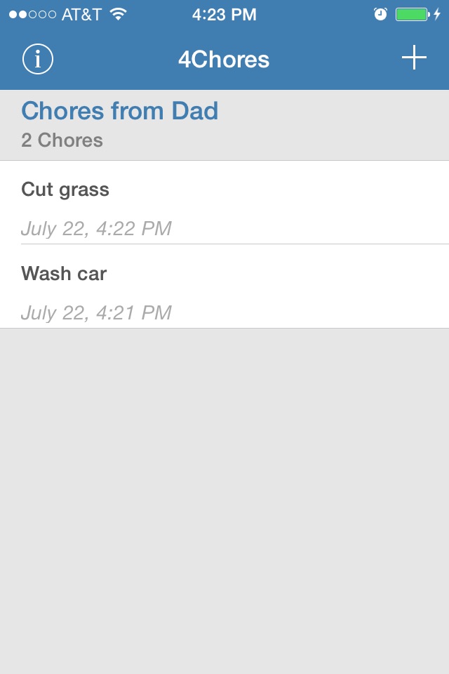 4 Chores screenshot 2