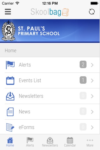 St Paul's Primary School Coburg - Skoolbag screenshot 2