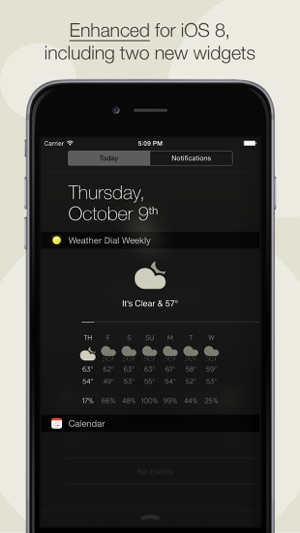 Weather Dial 2 - A Simpler, More Beautiful Weather App(圖3)-速報App