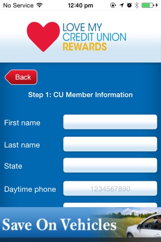 Love My Credit Union Rewards Mobile App screenshot 3