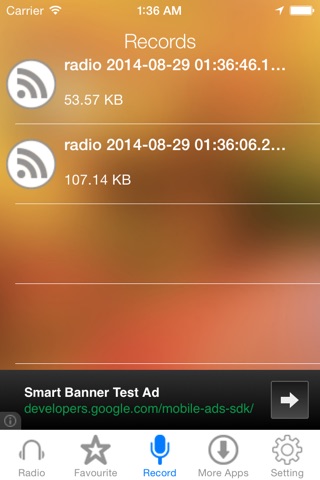 Ranchera Music Radio Recorder screenshot 4