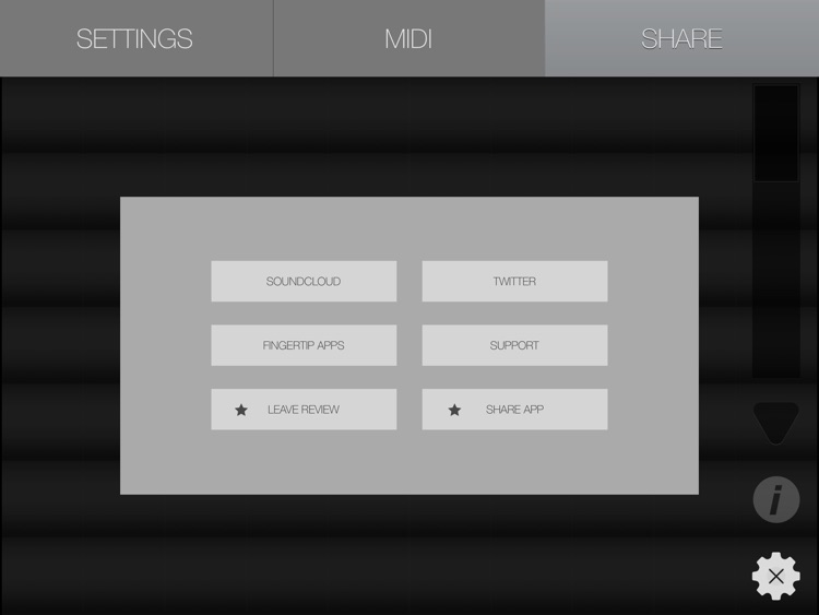 Fingertip MIDI HD - Virtual piano controller for PRO beat studio and music production. screenshot-4