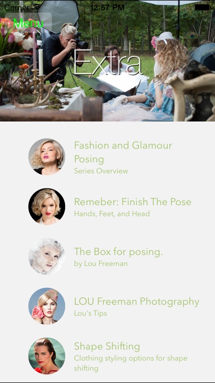 LOU Freeman - Fashion & Glamour Posing - Sitting screenshot-3