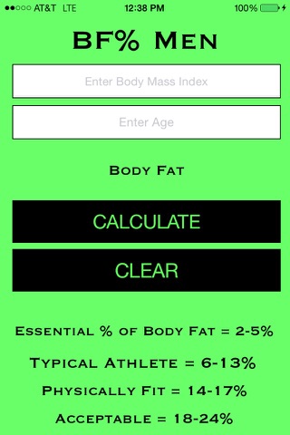 Whats My Body Fat screenshot 2