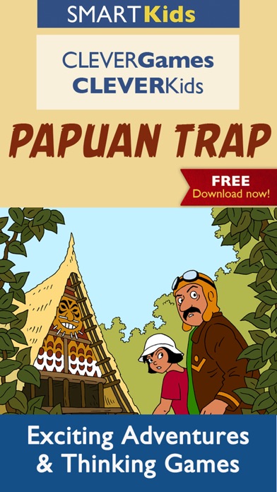 How to cancel & delete Smart Kids : Papuan Trap - Intelligent thinking activities to improve brain skills for your family and school from iphone & ipad 1