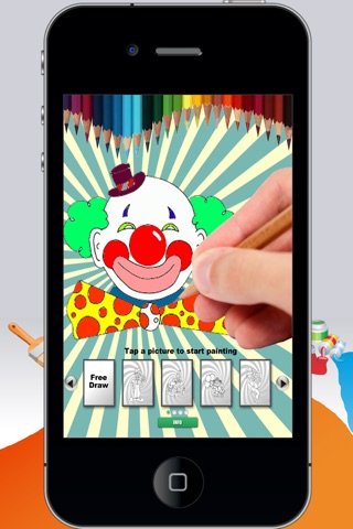 Coloring Book Clown screenshot 2