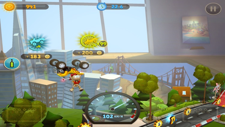 Small & Furious: Challenge the Crazy Crash Test Dummies in an Endless Race screenshot-4