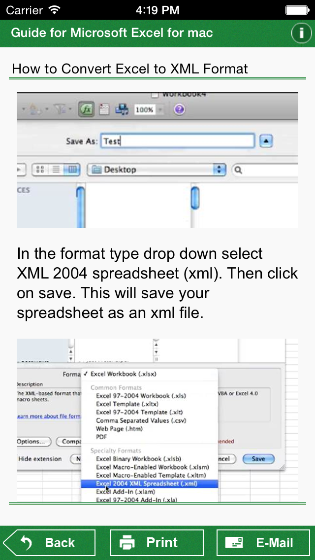 How to cancel & delete Guide for Microsoft Excel for Mac from iphone & ipad 3