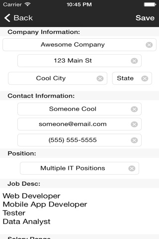 Recruit Aide screenshot 2