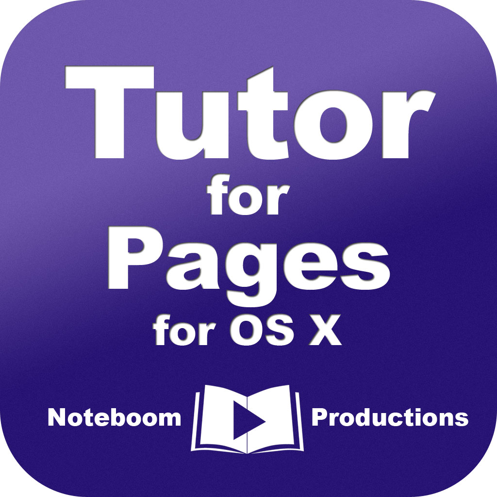 Tutor for Pages for OS X App Icon