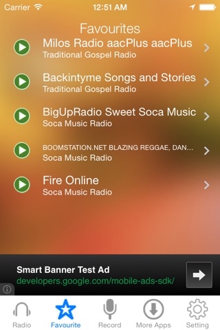 Soca Music Radio Recorder screenshot 3