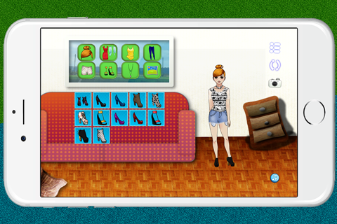 Fashion star dress up game for kids screenshot 2