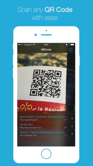 QRCode - the delightful reader