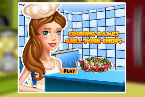 cooking games-grill pork chops screenshot 4