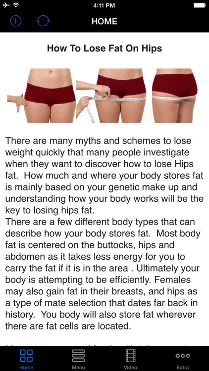 How To Lose Hip Fat Guide - Best Healthy Diet Plan For Burning Your Belly, Butts & Thighs Fat Fast.  Start Today!