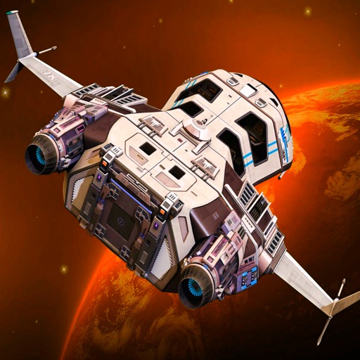 Pilot space shooter icon