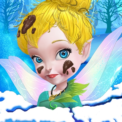 Fairy Princess Rescue: Winter Holiday Dress & Care icon