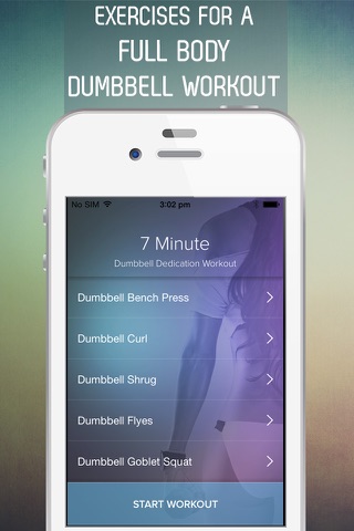 7 Minute Dumbbell Dedication Workout for an Hourglass Figure screenshot 2