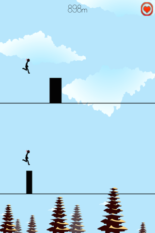 Ninja Stickman Jump - Don't Fall And Die screenshot 4