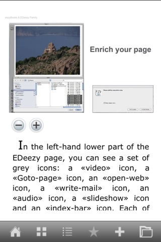 eezyBooks, your multimedia albums and books screenshot 2