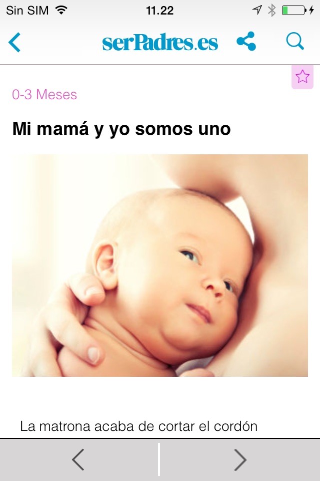 Ser Padres App. Embarazo, bebés, niños, familia, alimentación, salud. screenshot 3