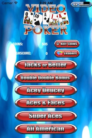 `` A Aces Full Video Poker screenshot 3