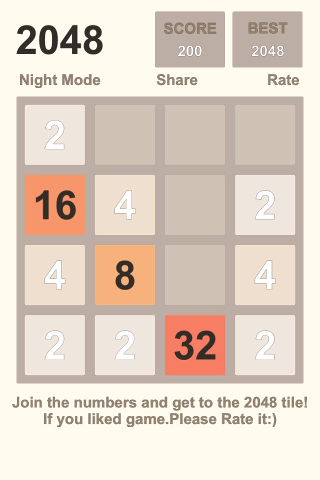 2048 Number screenshot 2