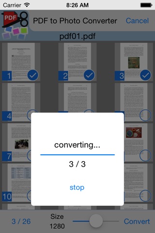 PDF to Photo converter screenshot 3