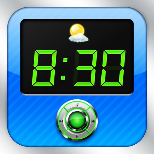 Alarm Clock Xtrm Wake & Rise Pro HD Free - Weather + Music Player Icon