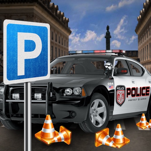 3D City Police Parking Frenzy