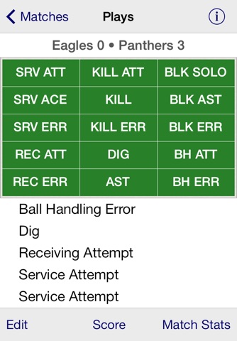 Stat Tap Volleyball screenshot 2