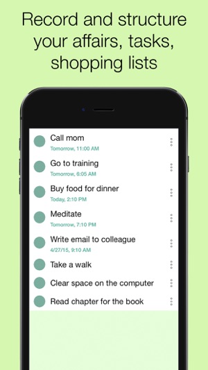 ToDo Clear List - intuitive tasks manage