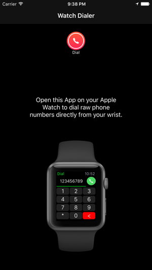 ‎Phone Dialer for Apple Watch Screenshot