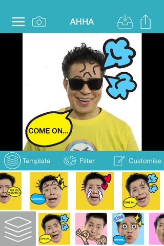 Jim Sir Emoji screenshot 2