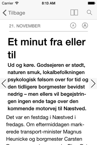 Weekendavisen e-avis screenshot 4