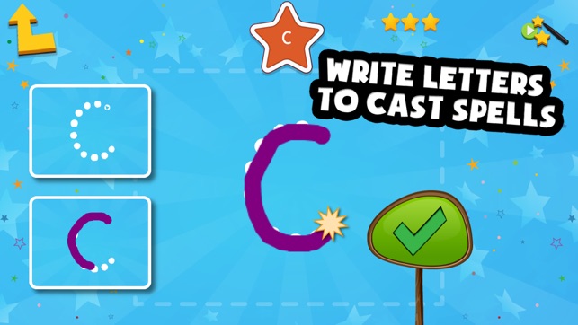 Writing Magic Letters : Kids learn to write(圖1)-速報App