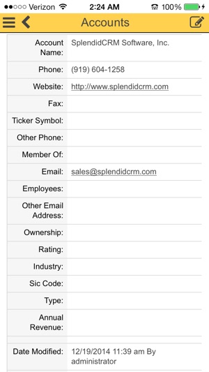 SplendidCRM Mobile Client(圖3)-速報App