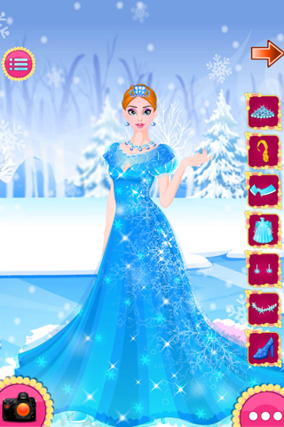 Winter Princess Dressup -kids games screenshot 4