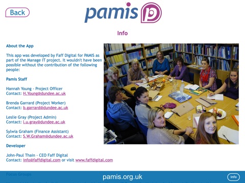 PAMIS screenshot 3