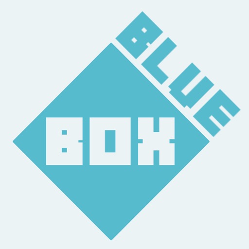 Blue Box X Icon