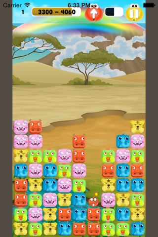 Animal world Pops Free-A puzzle game screenshot 4