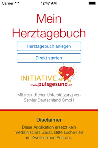 Pulsmesser und BMI-Rechner - Die App von pulsgesund.de screenshot 2