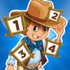 A Cowboy Counting game for children: Learn to count the numbers 1-10