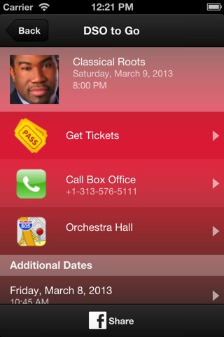 Detroit Symphony Orchestra screenshot 3