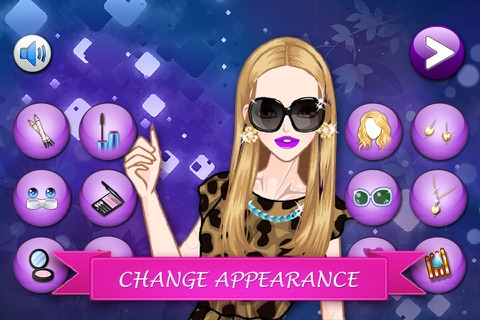 Glam Star Make Up Style - Dress Up game for girls and kids screenshot 2