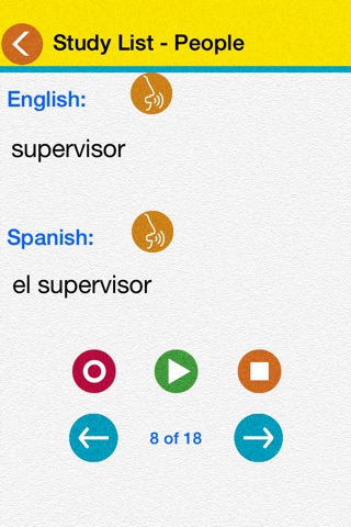 Learn Spanish by ZeeMel screenshot 2
